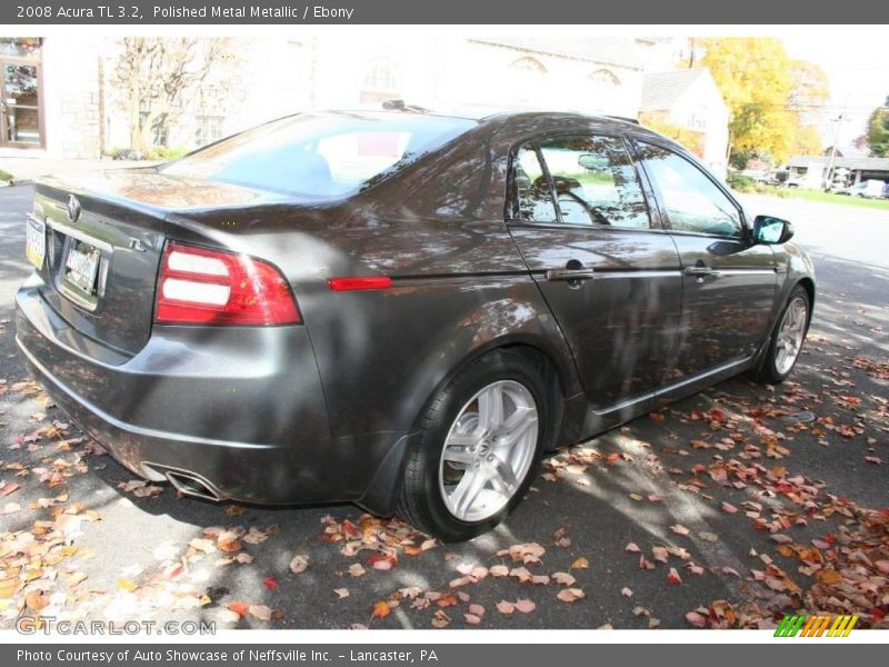 Polished Metal Metallic / Ebony 2008 Acura TL 3.2