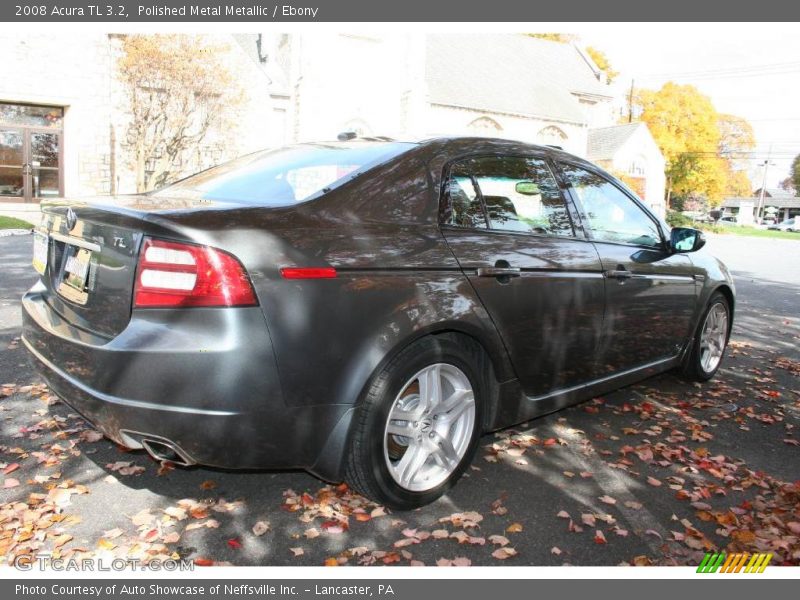 Polished Metal Metallic / Ebony 2008 Acura TL 3.2