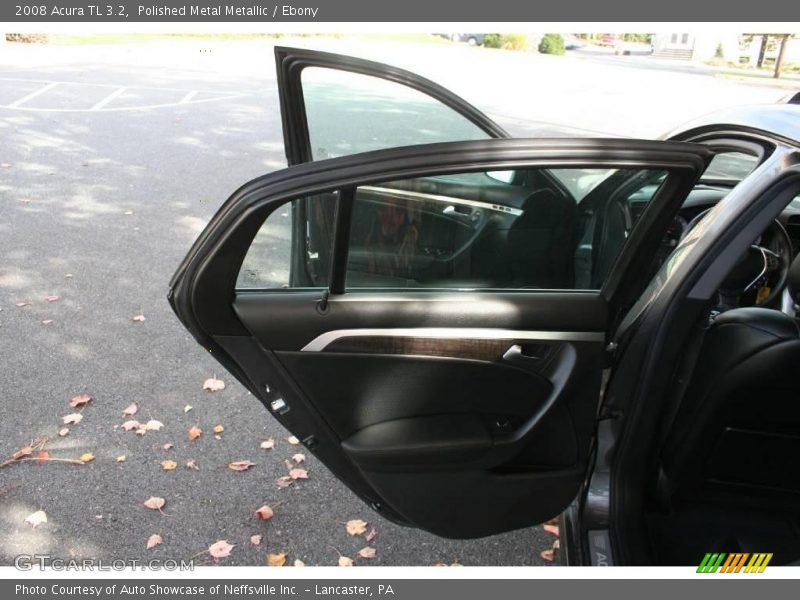 Polished Metal Metallic / Ebony 2008 Acura TL 3.2