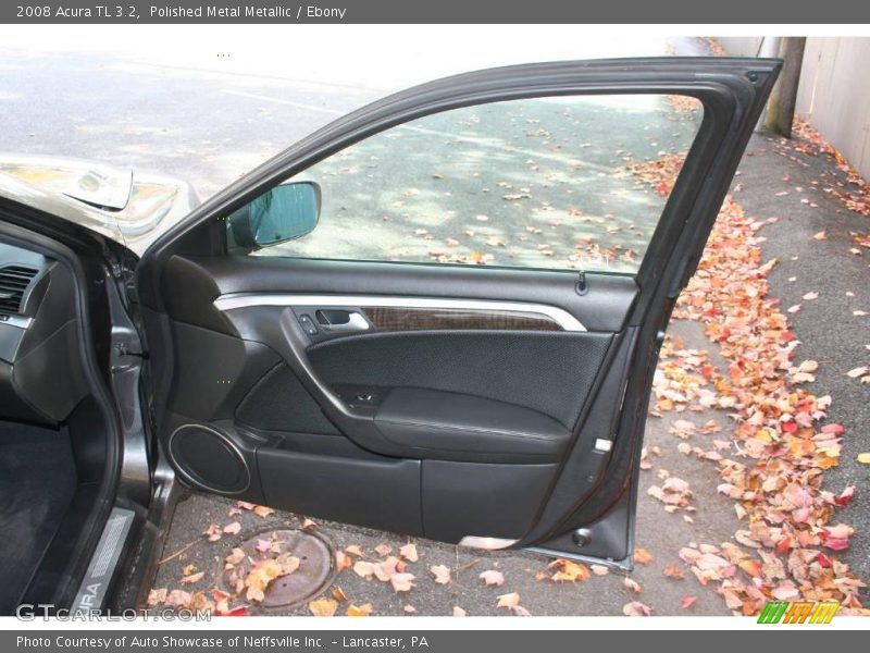 Polished Metal Metallic / Ebony 2008 Acura TL 3.2