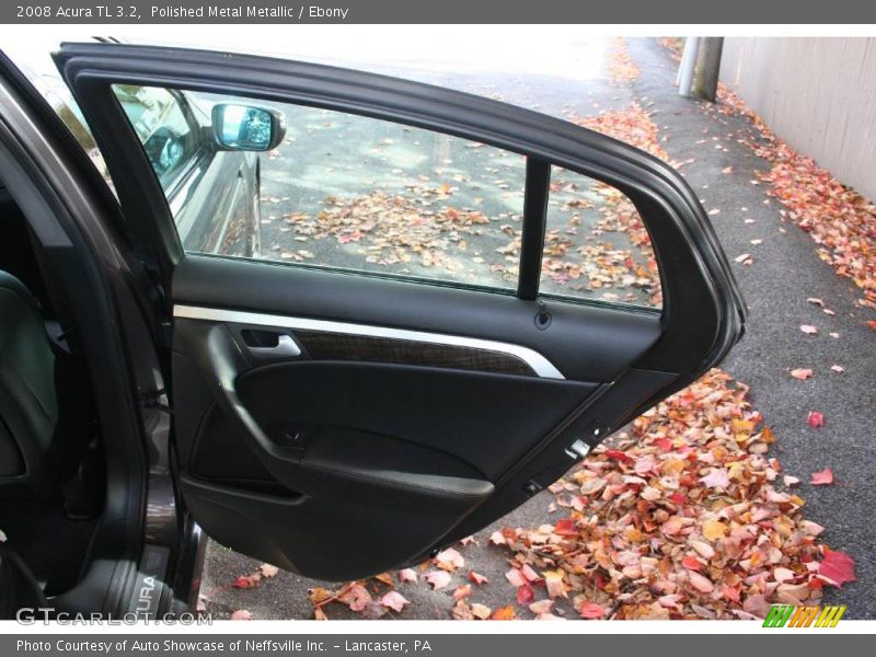 Polished Metal Metallic / Ebony 2008 Acura TL 3.2