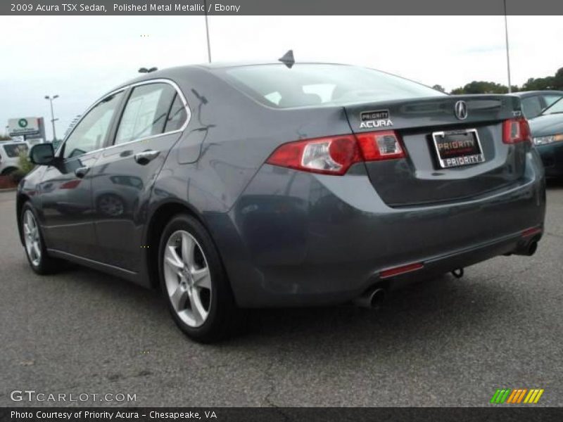 Polished Metal Metallic / Ebony 2009 Acura TSX Sedan