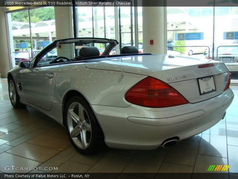 Iridium Silver Metallic / Charcoal 2006 Mercedes-Benz SL 500 Roadster