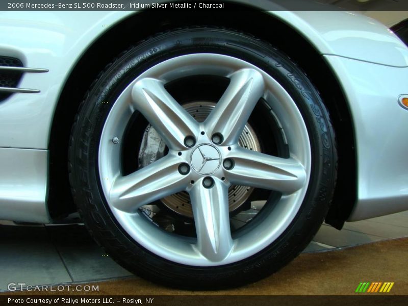 Iridium Silver Metallic / Charcoal 2006 Mercedes-Benz SL 500 Roadster