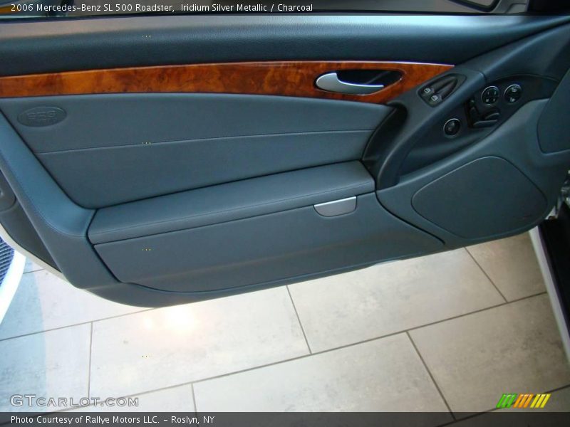 Iridium Silver Metallic / Charcoal 2006 Mercedes-Benz SL 500 Roadster