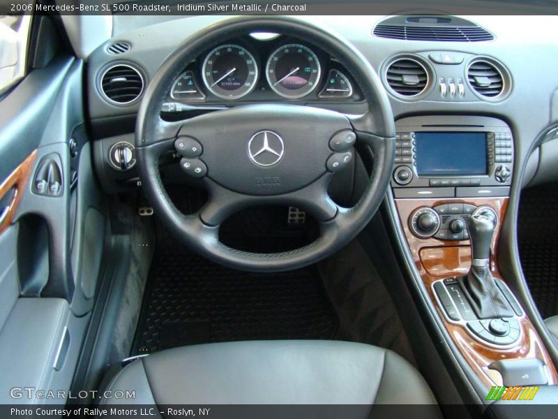 Iridium Silver Metallic / Charcoal 2006 Mercedes-Benz SL 500 Roadster
