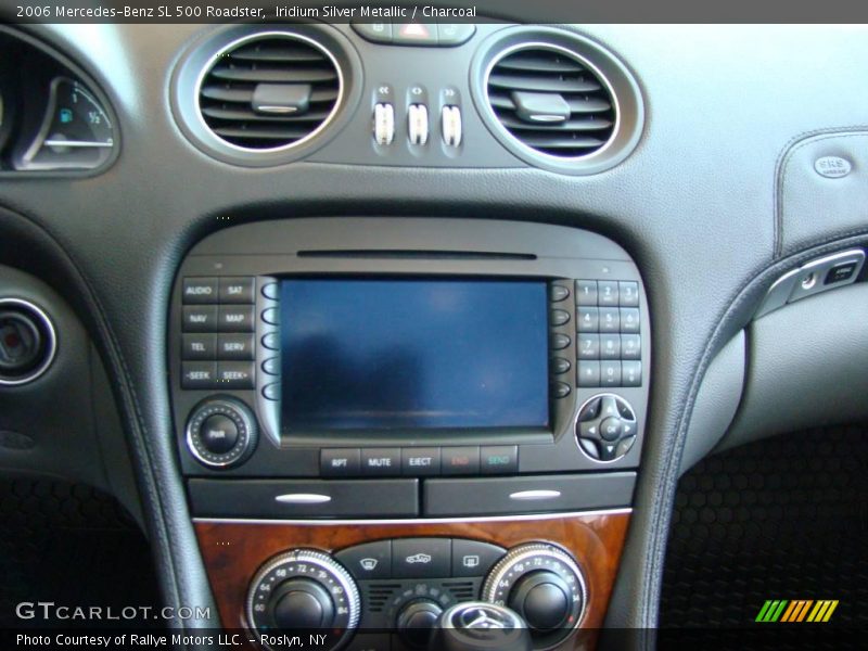 Iridium Silver Metallic / Charcoal 2006 Mercedes-Benz SL 500 Roadster