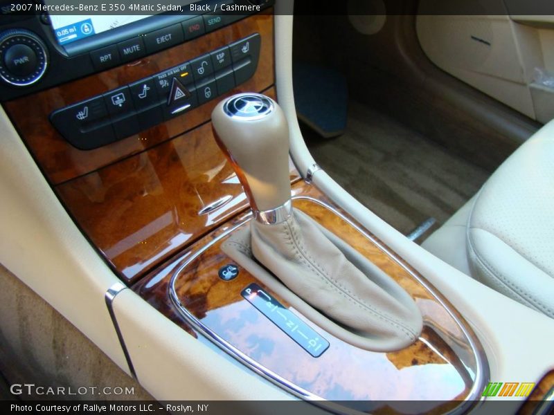 Black / Cashmere 2007 Mercedes-Benz E 350 4Matic Sedan