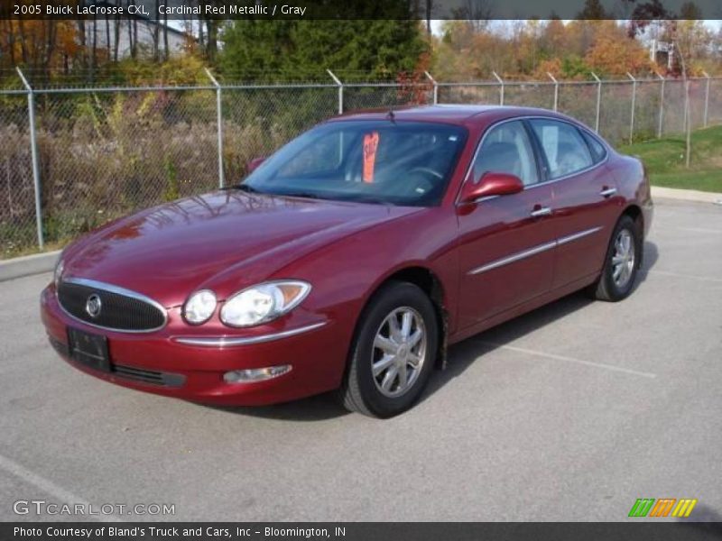 Cardinal Red Metallic / Gray 2005 Buick LaCrosse CXL