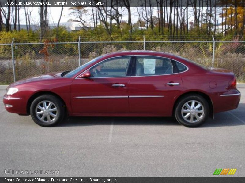 Cardinal Red Metallic / Gray 2005 Buick LaCrosse CXL