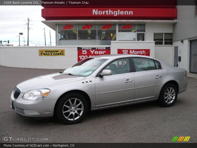 Platinum Metallic / Titanium Gray 2006 Buick Lucerne CXL