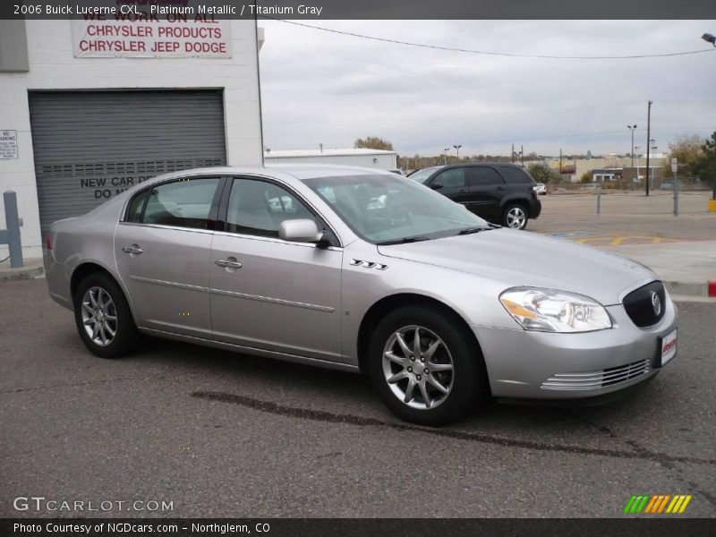 Platinum Metallic / Titanium Gray 2006 Buick Lucerne CXL