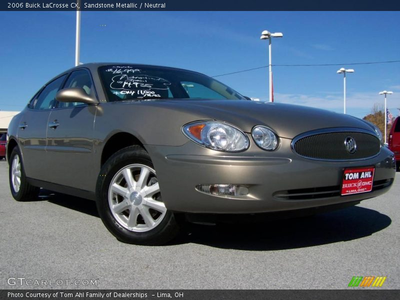Sandstone Metallic / Neutral 2006 Buick LaCrosse CX