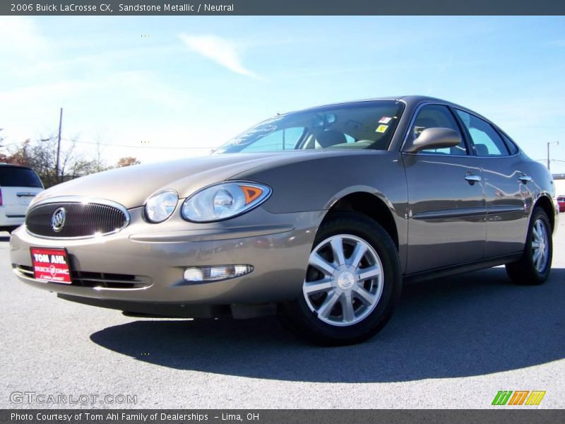 Sandstone Metallic / Neutral 2006 Buick LaCrosse CX