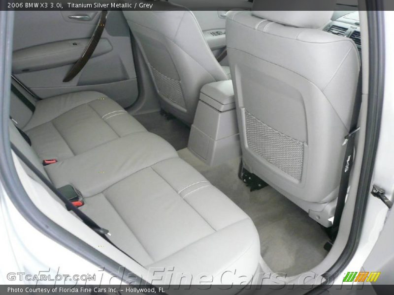 Titanium Silver Metallic / Grey 2006 BMW X3 3.0i