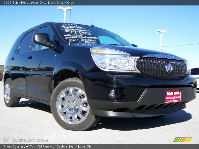 Black Onyx / Gray 2007 Buick Rendezvous CXL