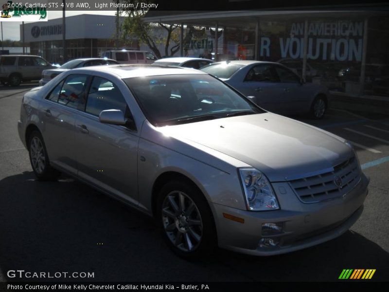 Light Platinum / Ebony 2005 Cadillac STS 4 V8 AWD