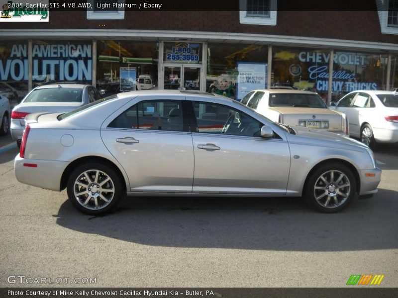 Light Platinum / Ebony 2005 Cadillac STS 4 V8 AWD