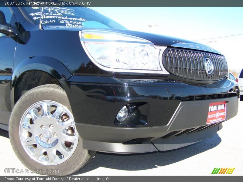 Black Onyx / Gray 2007 Buick Rendezvous CXL