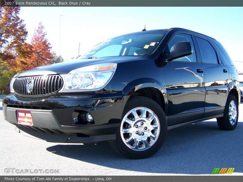 Black Onyx / Gray 2007 Buick Rendezvous CXL