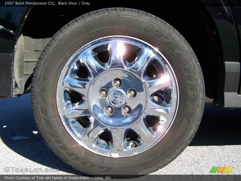 Black Onyx / Gray 2007 Buick Rendezvous CXL