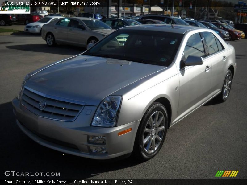 Light Platinum / Ebony 2005 Cadillac STS 4 V8 AWD