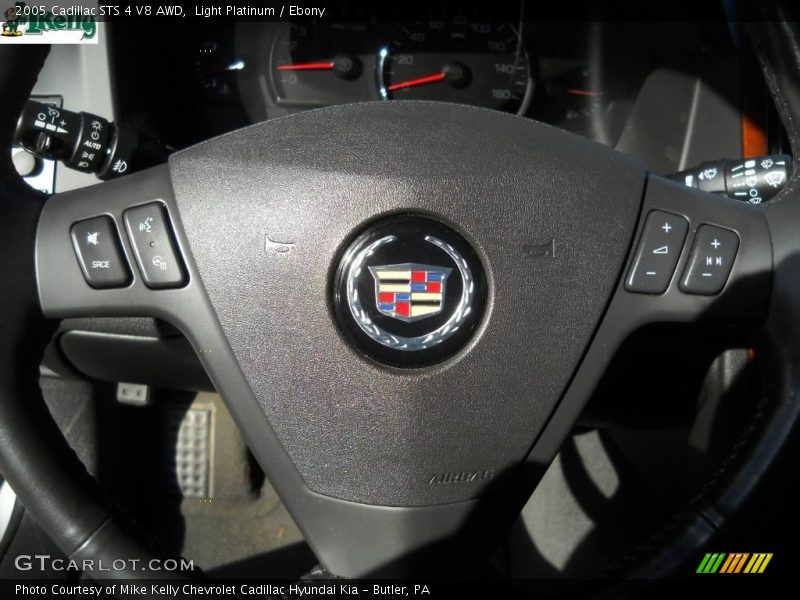 Light Platinum / Ebony 2005 Cadillac STS 4 V8 AWD