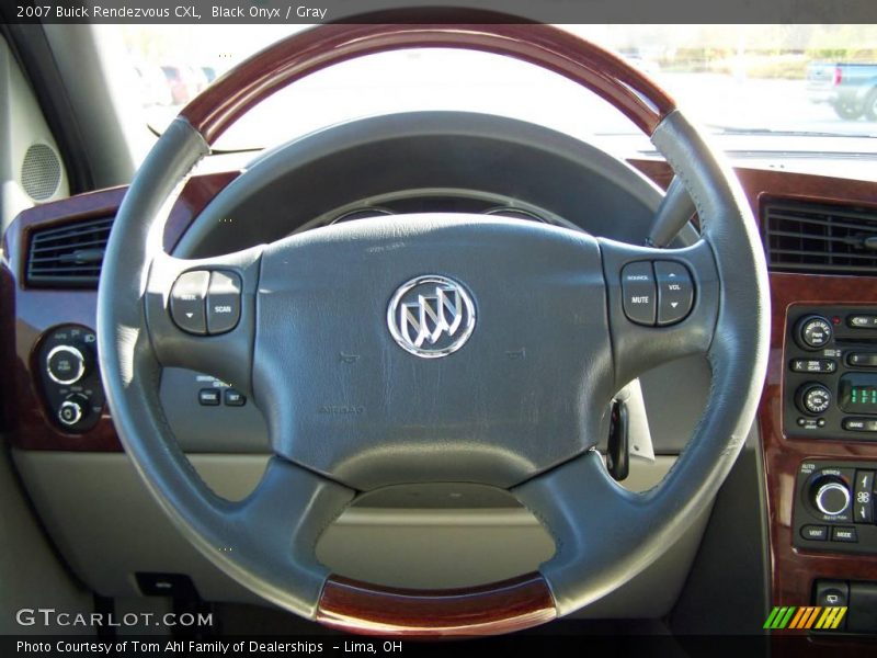 Black Onyx / Gray 2007 Buick Rendezvous CXL