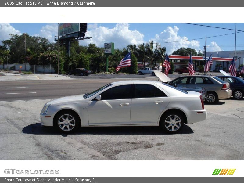 White Diamond / Cashmere 2005 Cadillac STS V6