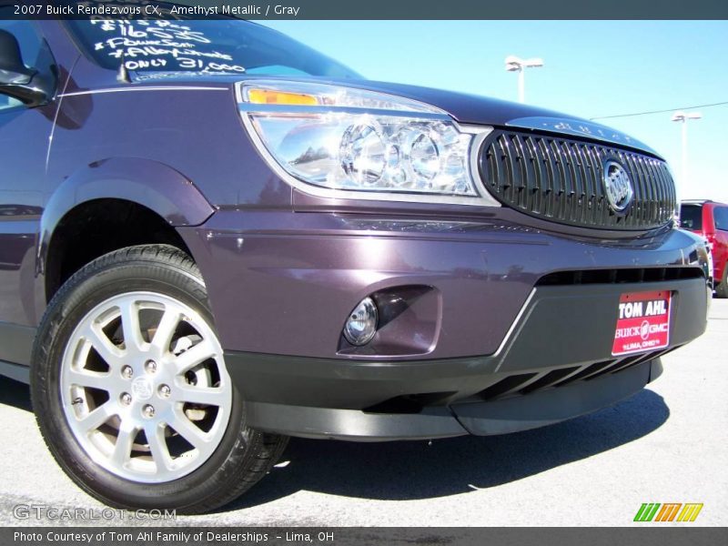 Amethyst Metallic / Gray 2007 Buick Rendezvous CX