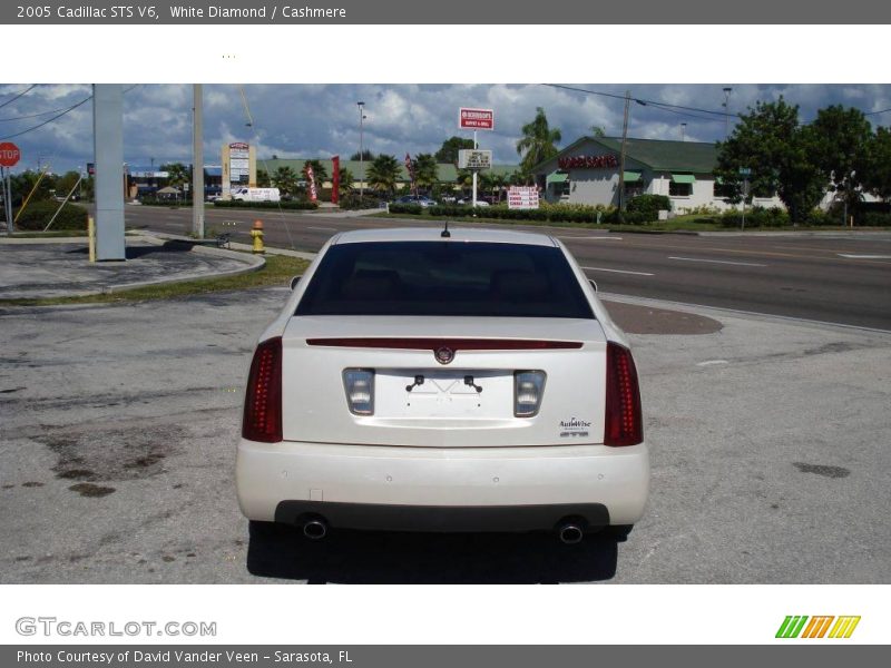 White Diamond / Cashmere 2005 Cadillac STS V6