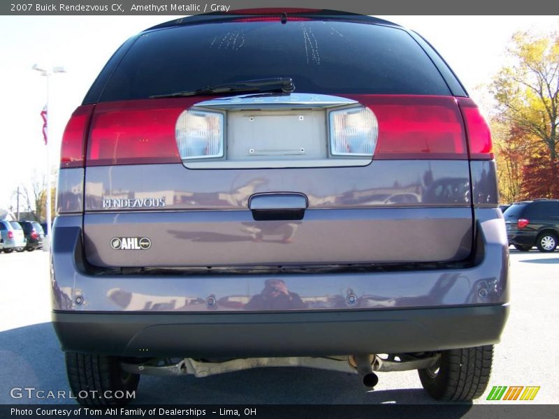 Amethyst Metallic / Gray 2007 Buick Rendezvous CX