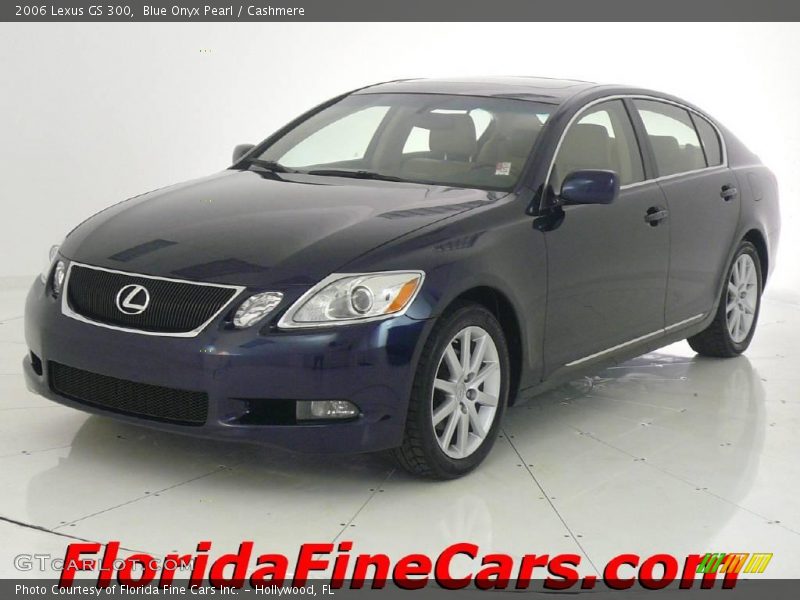 Blue Onyx Pearl / Cashmere 2006 Lexus GS 300