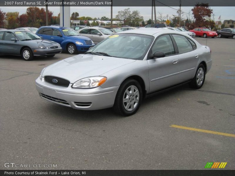 Silver Frost Metallic / Medium/Dark Flint 2007 Ford Taurus SE