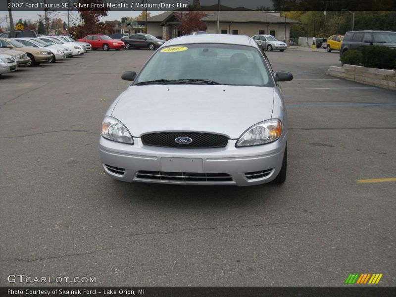 Silver Frost Metallic / Medium/Dark Flint 2007 Ford Taurus SE