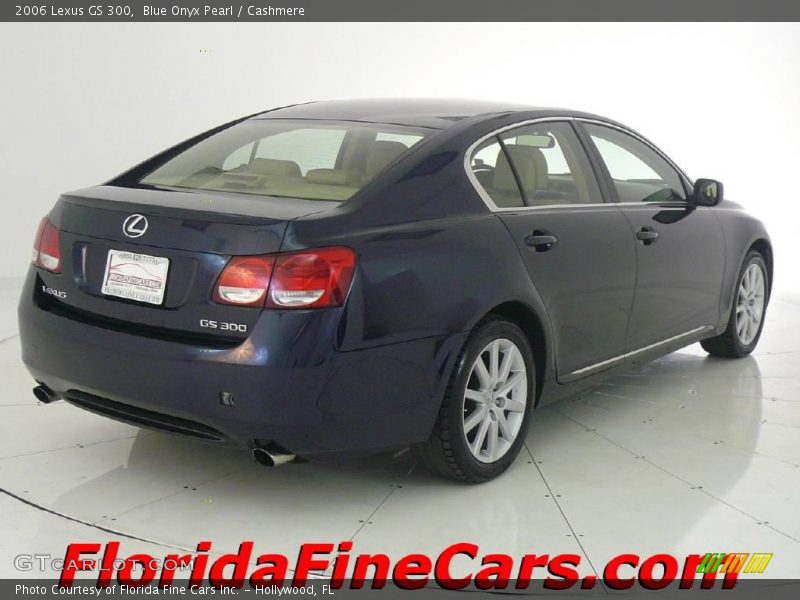 Blue Onyx Pearl / Cashmere 2006 Lexus GS 300