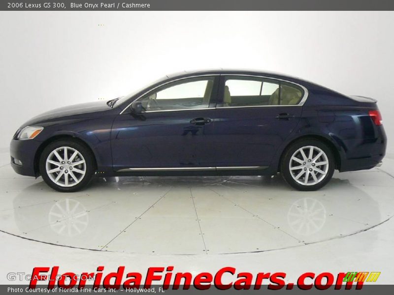 Blue Onyx Pearl / Cashmere 2006 Lexus GS 300