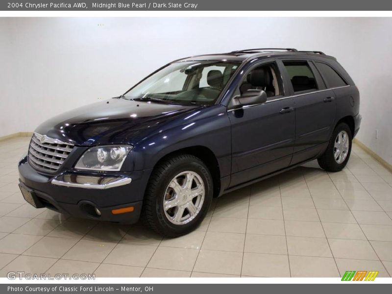 Midnight Blue Pearl / Dark Slate Gray 2004 Chrysler Pacifica AWD