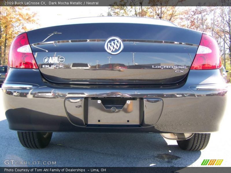 Dark Mocha Metallic / Neutral 2009 Buick LaCrosse CX