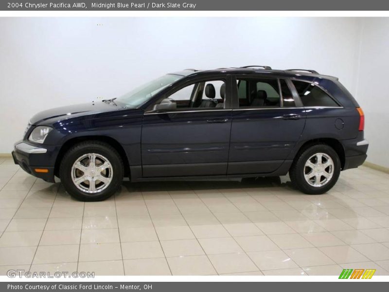 Midnight Blue Pearl / Dark Slate Gray 2004 Chrysler Pacifica AWD