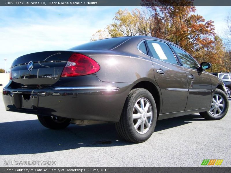 Dark Mocha Metallic / Neutral 2009 Buick LaCrosse CX