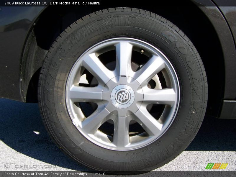 Dark Mocha Metallic / Neutral 2009 Buick LaCrosse CX
