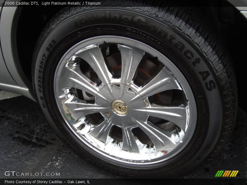 Light Platinum Metallic / Titanium 2006 Cadillac DTS