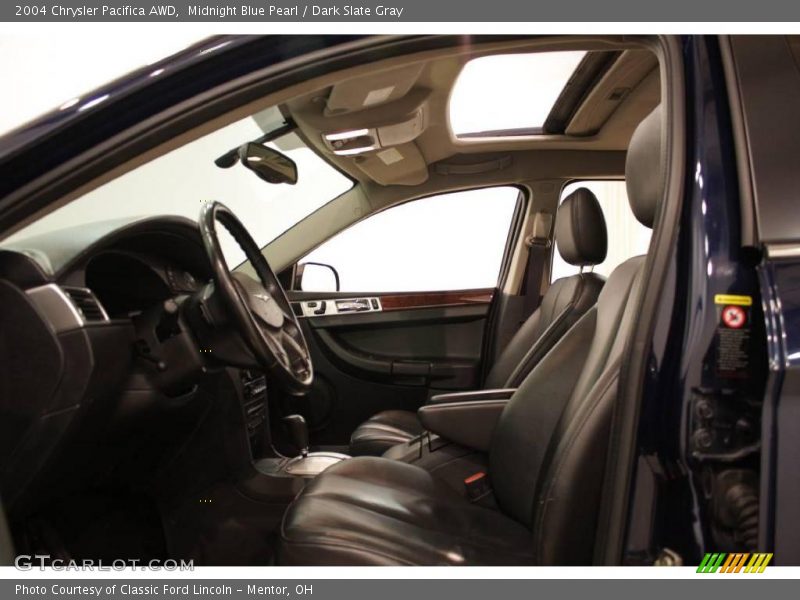 Midnight Blue Pearl / Dark Slate Gray 2004 Chrysler Pacifica AWD