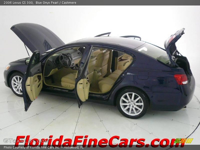 Blue Onyx Pearl / Cashmere 2006 Lexus GS 300