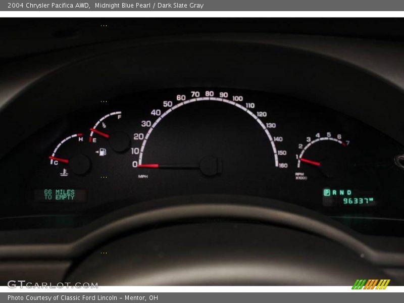 Midnight Blue Pearl / Dark Slate Gray 2004 Chrysler Pacifica AWD