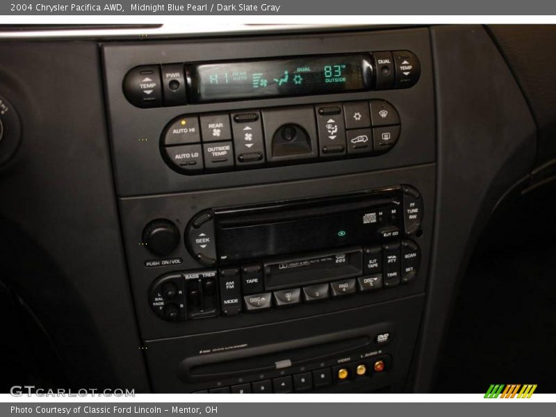 Midnight Blue Pearl / Dark Slate Gray 2004 Chrysler Pacifica AWD