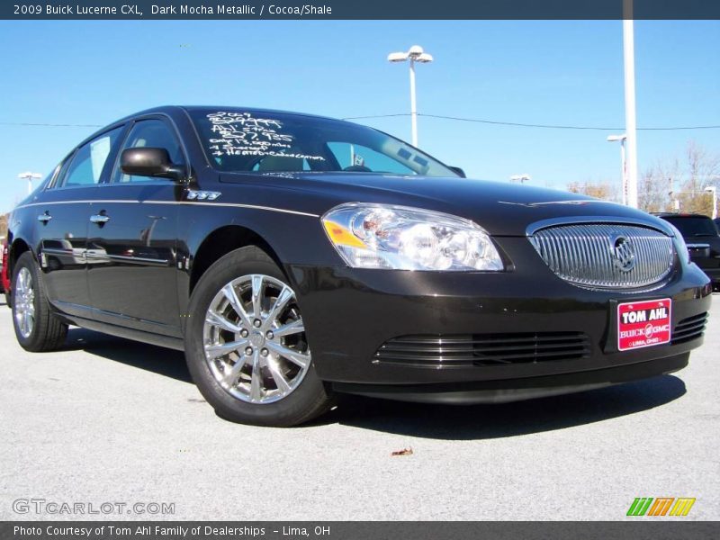 Dark Mocha Metallic / Cocoa/Shale 2009 Buick Lucerne CXL