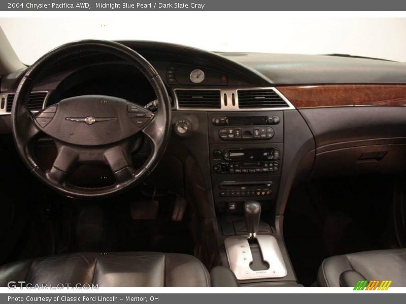 Midnight Blue Pearl / Dark Slate Gray 2004 Chrysler Pacifica AWD