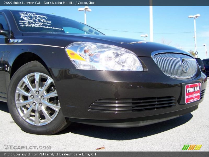 Dark Mocha Metallic / Cocoa/Shale 2009 Buick Lucerne CXL